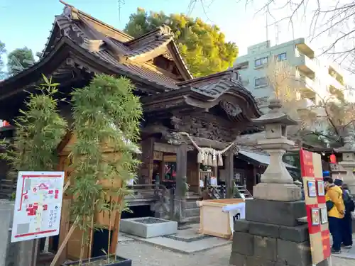 田無神社の本殿・本堂