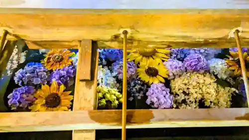 検見川神社の手水舎