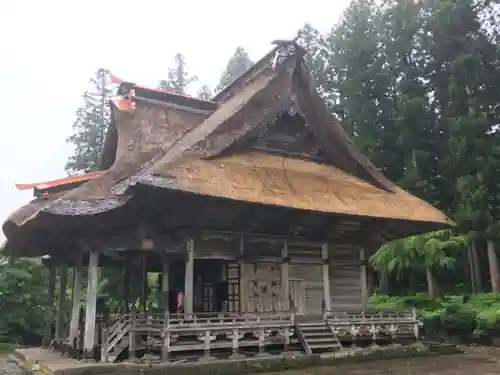 幸徳院笹野寺の本殿