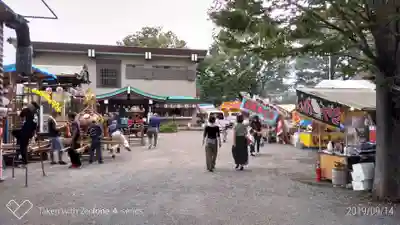 日野八坂神社のお祭り