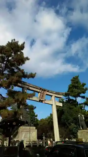 北野天満宮の鳥居