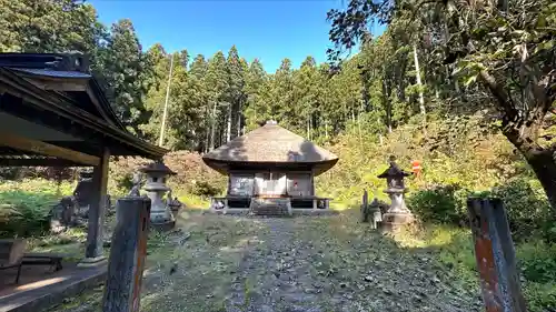 大深山　観音寺　深山観音堂の建物その他