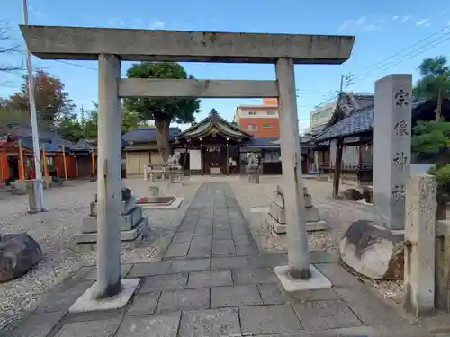 宗像神社の鳥居