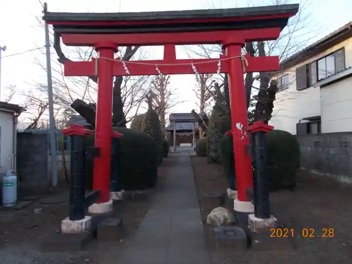 氷川神社の鳥居