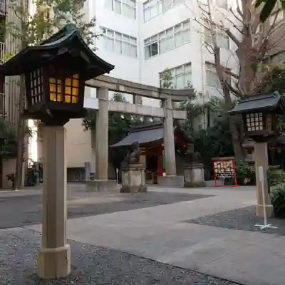 日本橋日枝神社の鳥居
