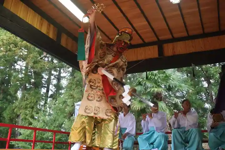 豊景神社の神楽