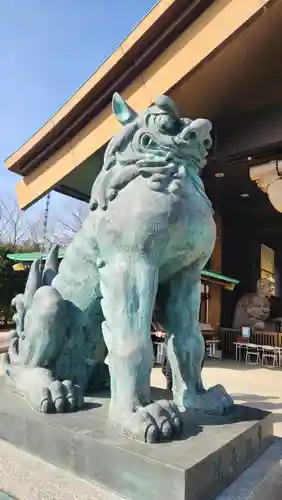 常陸国出雲大社の狛犬