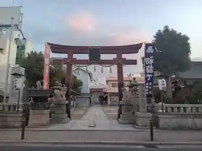 上の天神 生根神社の鳥居