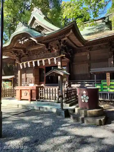 谷保天満宮の本殿・本堂