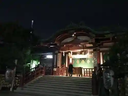 亀戸天神社の本殿・本堂