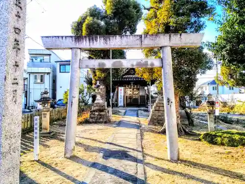 八幡社（神之内八幡社）の鳥居