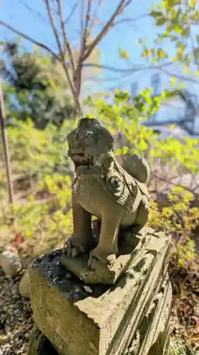 菊田神社の狛犬