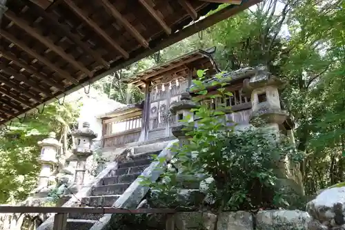 長谷山口坐神社の本殿