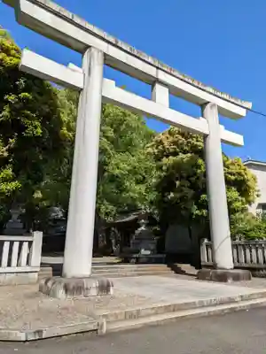 王子神社の鳥居
