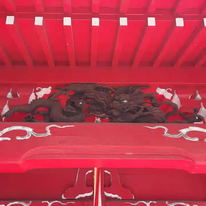 赤稲荷神社の芸術