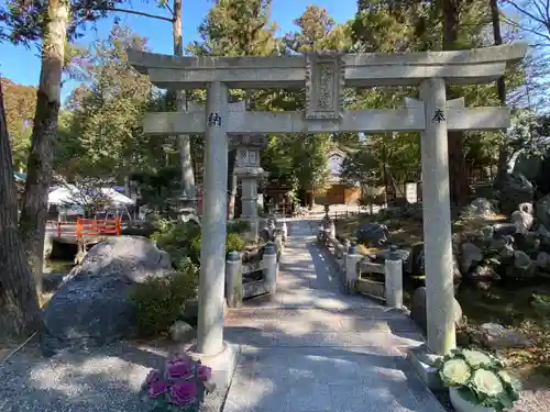 建部大社の鳥居