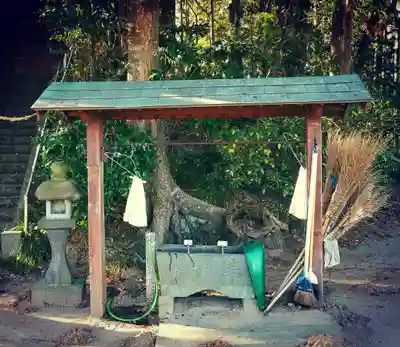 熊野神社の手水舎