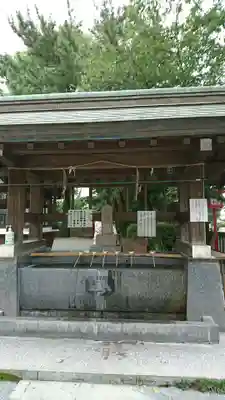 河尻神宮の手水舎