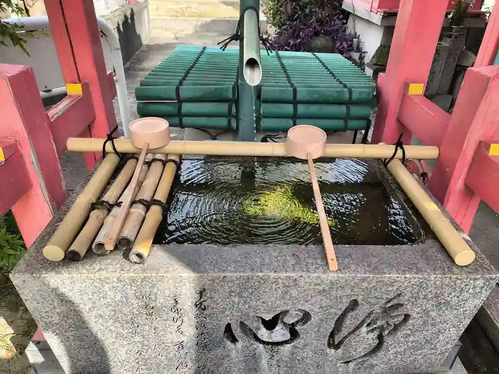 愛染堂勝鬘院の手水舎