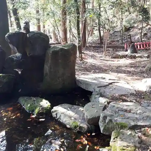 舟津神社の庭園