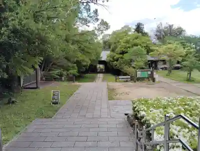 屋島寺の庭園