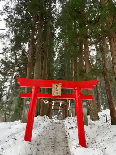 桜松神社の鳥居