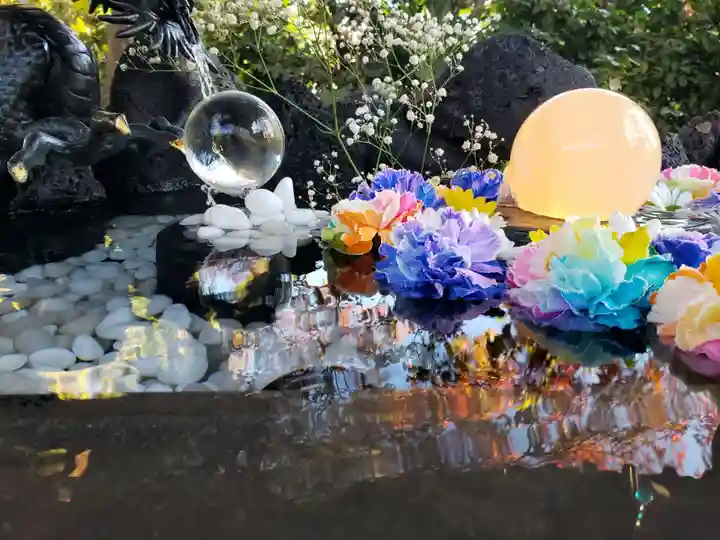 法輪寺の手水舎