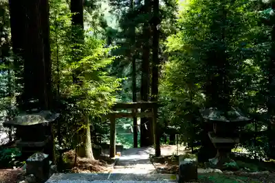 賀蘇山神社の鳥居