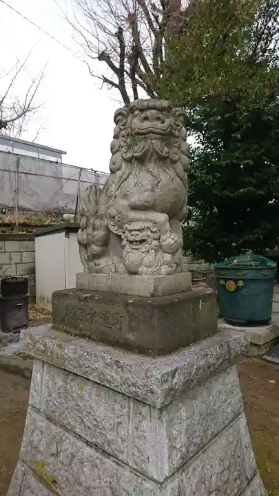 正八幡神社の狛犬