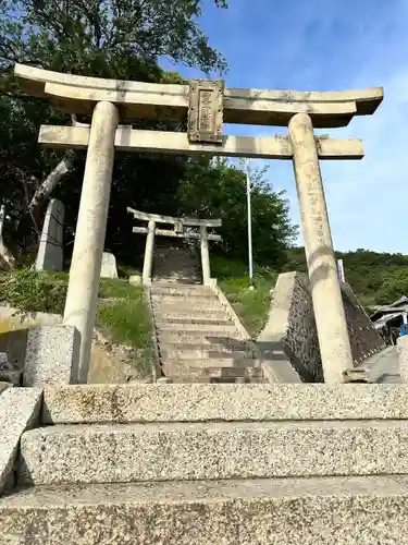 豊玉姫神社の鳥居