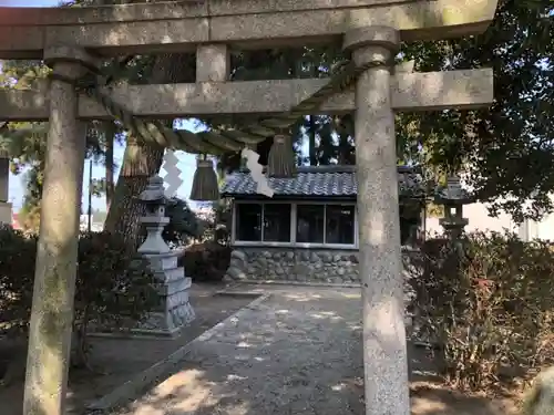 櫟原神社の末社・摂社