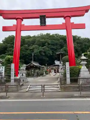 武州柿生琴平神社の鳥居