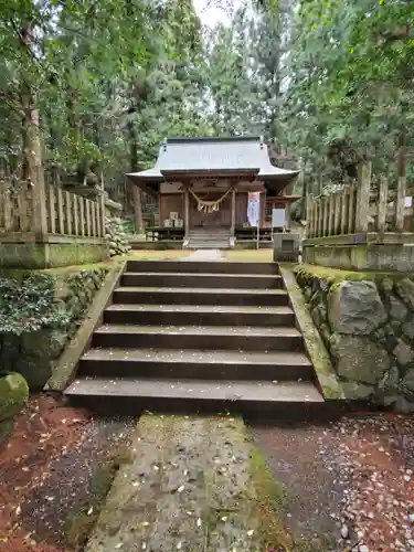 健武山神社の本殿・本堂