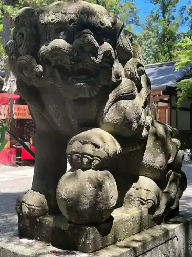 宝登山神社の狛犬