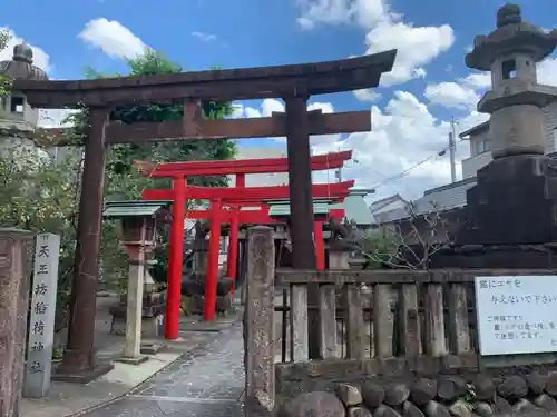 天王坊稲荷神社の鳥居