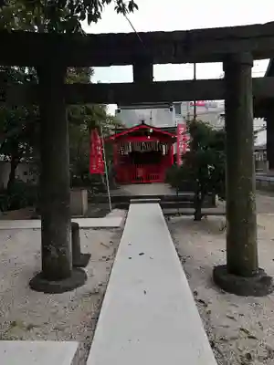 久留米宗社　日吉神社の鳥居