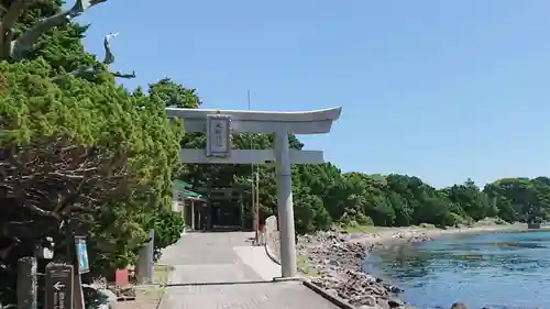 大瀬神社の鳥居