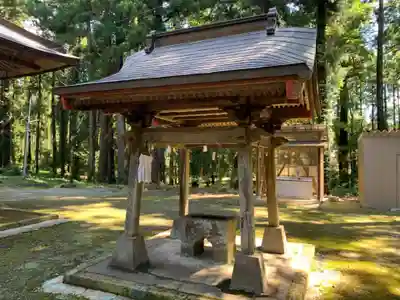 白幡神社の手水舎