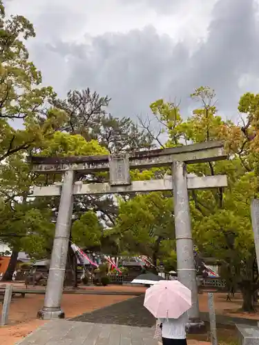 松陰神社の鳥居