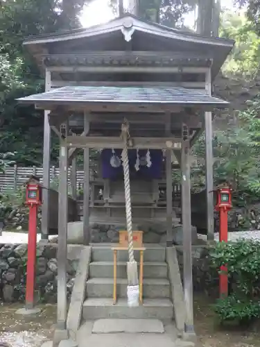 御髪神社の本殿・本堂