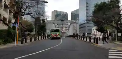 鐵砲洲稲荷神社の周辺