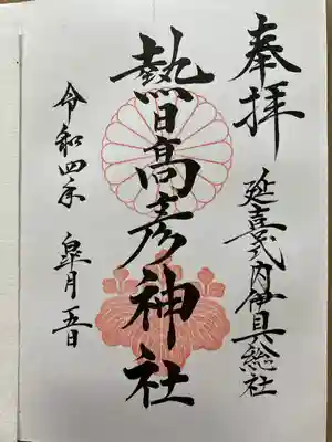 熱日高彦神社(宮城県)