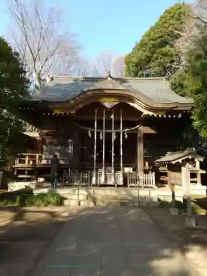石神井氷川神社の本殿・本堂