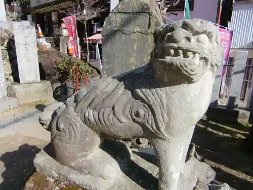 筑波山神社の狛犬