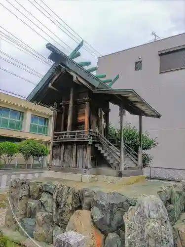 富田忠魂社の本殿・本堂
