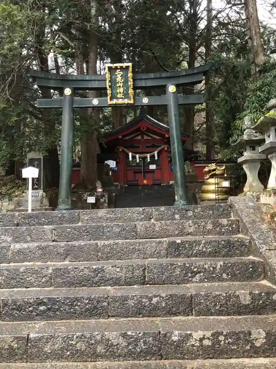 日光二荒山神社中宮祠の鳥居