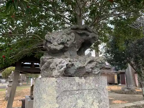 須賀神社の狛犬