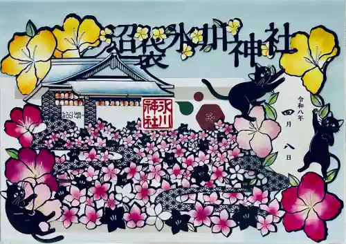 中野沼袋氷川神社の御朱印