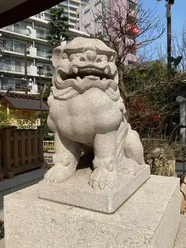 蒲田八幡神社の狛犬