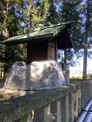 恩田社の本殿・本堂